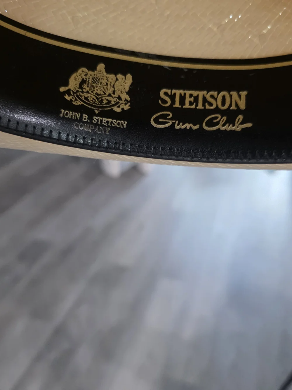 Stetson Natural Straw Western Hat with Braided Hatband